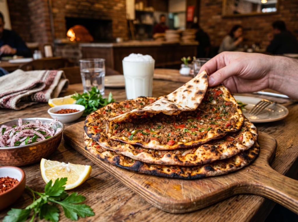 Kebapçı Erhan lahmacun