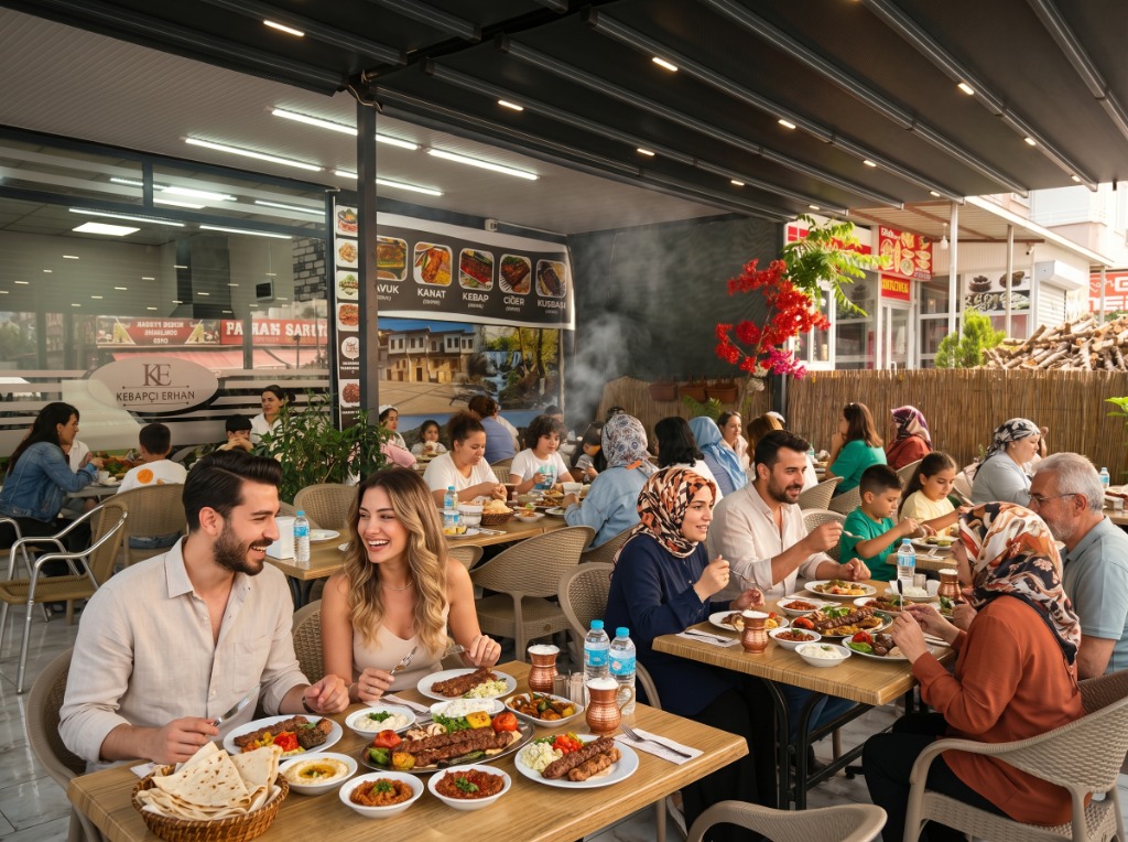 Kebapçı Erhan restoran iç mekanı
