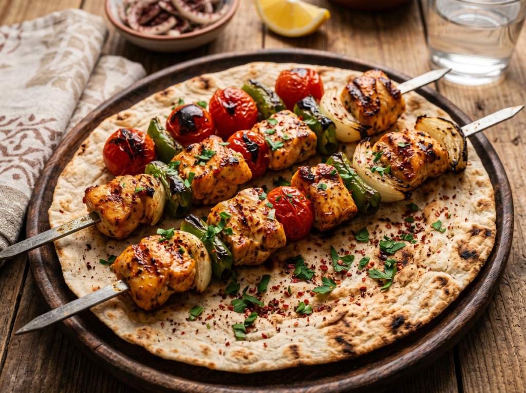 Kebapçı Erhan tavuk şiş